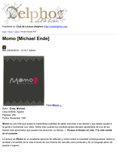 Momo [Michael Ende] - Club de Lectura Delphos
