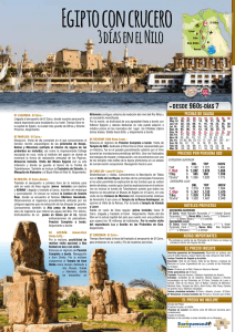 Egipto con crucero