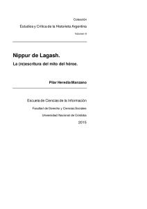 Nippur de Lagash. - Estudios y Crítica de la Historieta Argentina
