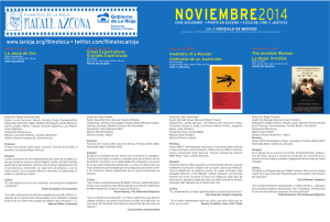 Programa de noviembre 2014