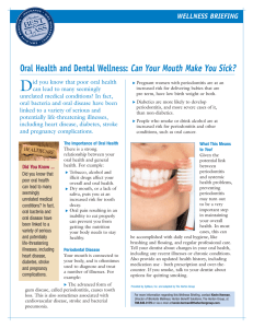 Oral Health and Dental Wellness: Can Your Mouth Make You Sick?