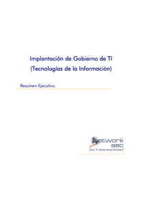Gobierno TI - Network