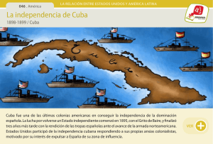 La independencia de Cuba