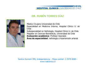 dr. rubén torres díaz - Hospital Clínico Universidad de Chile