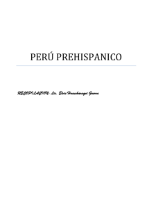 Perú prehispanico