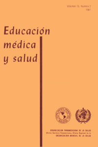 Educación médica y salud - World Health Organization