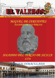 SOLDADO DEL TERCIO DE SICILIA 1574 MIGUEL DE