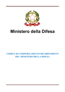 Cod_Comp_Dip_Difesa - Ministero della Difesa