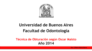 Diapositiva 1 - Facultad de Odontología - UBA
