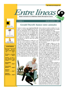 Gerald Durrell: humor entre animales