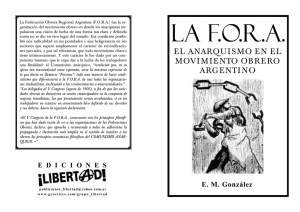 el anarquismo en el movimiento obrero argentino