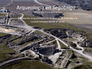 Presentación de las actividades de 2013 en Segóbriga