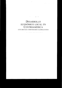 desarrollo económico local en centroamérica