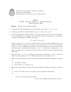 Tarea 7 IIC2222 - Teorıa de Autómatas y Lenguajes Formales