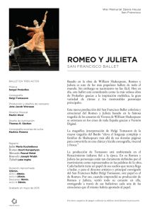 ROMEO Y JULIETA - Versión Digital