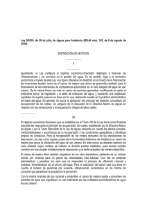 Ley 9/2010, de 30 de julio, de Aguas para Andalucía