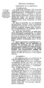 D. 6 de Febre ro de 1884. Cediendo fondos en beneficio de la