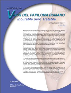 El Virus del Papiloma Humano - Ginecologo