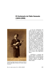 El Centenario de Pablo Sarasate (1844
