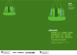 sobre el llibre verd europeu i el futur del dret del treball 8-9