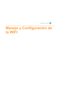 Manejo y Configuración de la WIFI