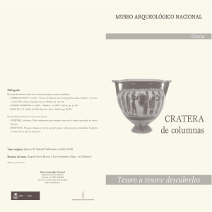 Cratera de columnas - Museo Arqueológico Nacional