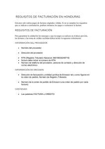 Requisitos de facturación en Honduras