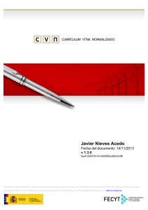 CVN - Javier Nieves Acedo