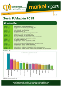 Perú: Población 2015