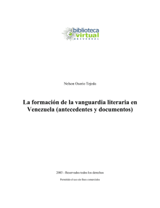 Sobre la vanguardia - Biblioteca Virtual Universal