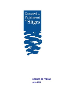 el cau ferrat - Consorci del Patrimoni de Sitges