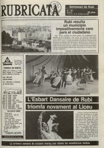 L`Esbart Dansaire de Rubí - Trencadis, Fons locals digitalitzats
