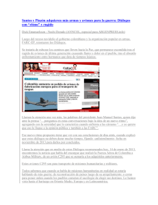Santos y Pinzón adquieren más armas y aviones para la guerra
