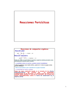 Reacciones Pericíclicas - Departamento de Química Orgánica