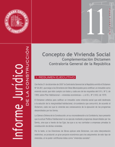 Concepto de Vivienda Social - Biblioteca CChC