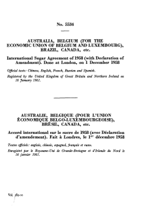 No. 5534 AUSTRALIA, BELGIUM - United Nations Treaty Collection