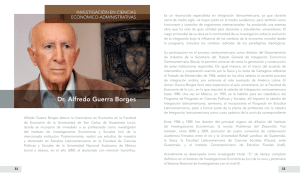 Dr. Alfredo Guerra Borges - Dgapa