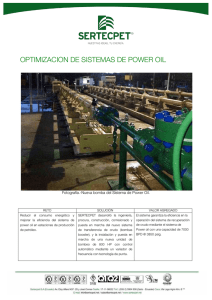 optimizacion de sistemas de power oil