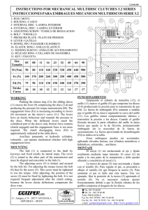 instructions for mechanical multidisc clutches 3.2 series
