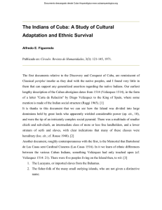 The Indians of Cuba: A Study of Cultural Adaptation and Ethnic