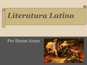 Periodos de la Literatura Latina