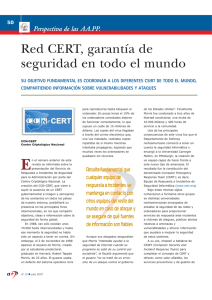 Red CERT, garantía de seguridad en todo el - CCN-CERT
