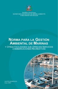 NORMA MARINA - Ministerio de Medio Ambiente y Recursos