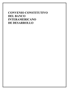 Convenio constitutivo del BID - link is external - Inter