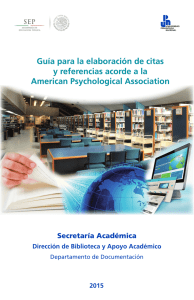Guía Apa - Biblioteca Virtual