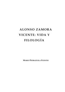 Alonso Zamora Vicente: vida y biografía - Biblos