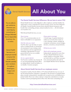 All About You - Dental Health Services