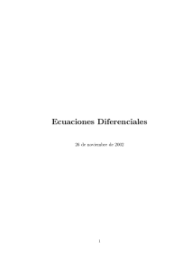 Ecuaciones Diferenciales (Todos los temas)