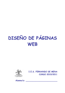 Guía de Frontpage 2003 - Página web de Alfonso González