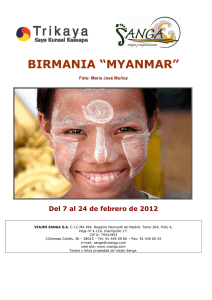 BIRMANIA “MYANMAR”